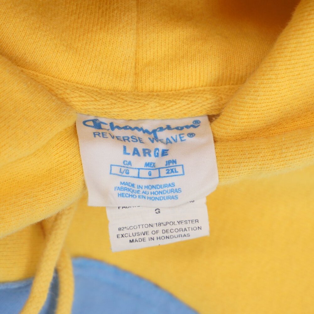 Hello Kitty Upcycled Reworked Custom Yellow Hoodie Size L - Picture 5 of 5